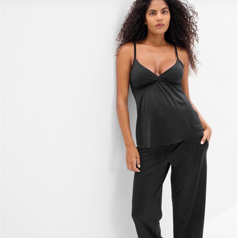 Gap Satin Cami Maternity PJ’s